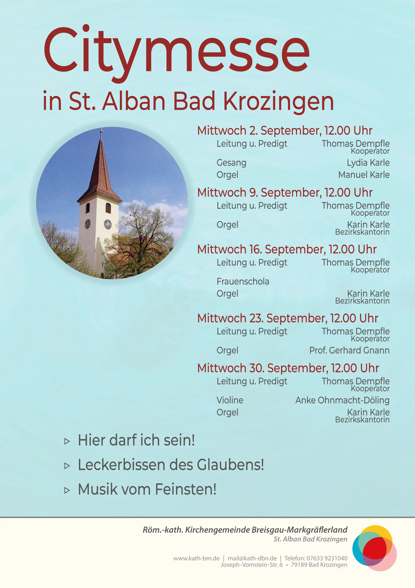 Quelle: Röm-Kath. Kirchengemeinde Breisgau-Markgräflerland